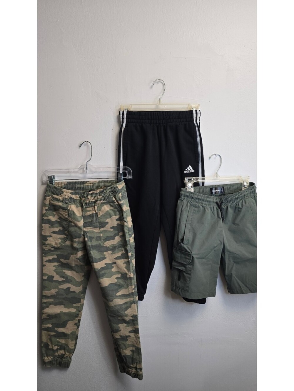 Boys Adidas Art Class Public Record Pants Shorts Lot 3 Pc